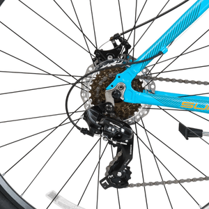 MTB R29 TOPMEGA SUNSHINE 21V CUADRO ALUMINIO CELESTE TALLE M-18