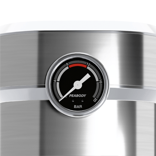 CAFETERA PEABODY ESPRESSO ACERO INOX PE-CE5006IXN