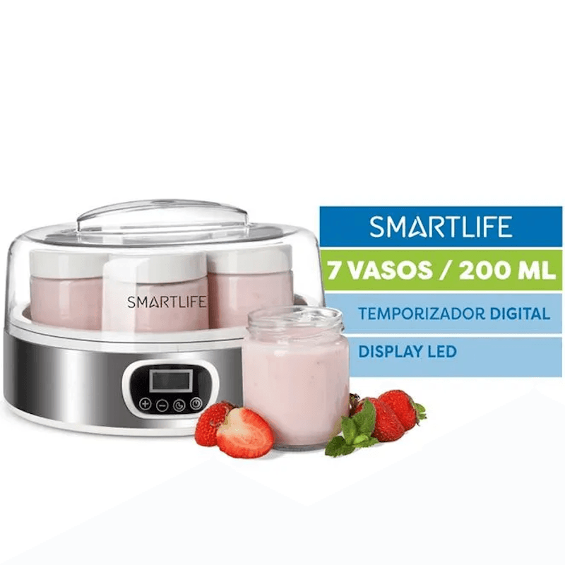 Yogurtera Smartlife SL-YM2305 1.4 Litros 7 Frascos de Vidrio 1.png