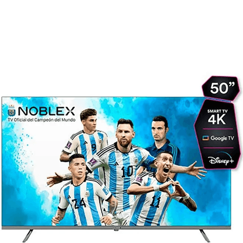 SMART TV NOBLEX 50"4K UHD GOOGLE TV 91DR50X8580