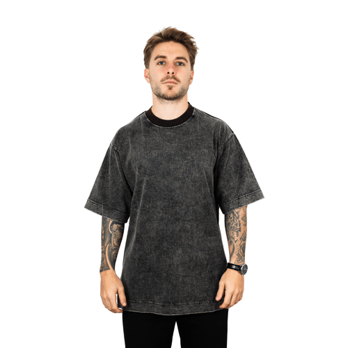 REMERA RUSTY BROOKLYN M/C HOMBRE NEG