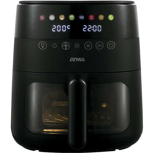 FREIDORA DE AIRE ATMA 8L NEGRA 94FRD248ABP