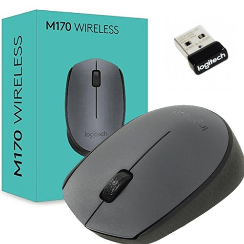 MOUSE LOGITECH INALAMBRICO NEGRO  M170