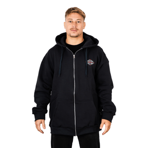 BUZO BILLABONG ROSES OVER ZIP HOMBRE NEG