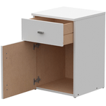 MESA DE LUZ E-MOSCONI 56247 PACK 1P 1C - BLANCO MATE 2
