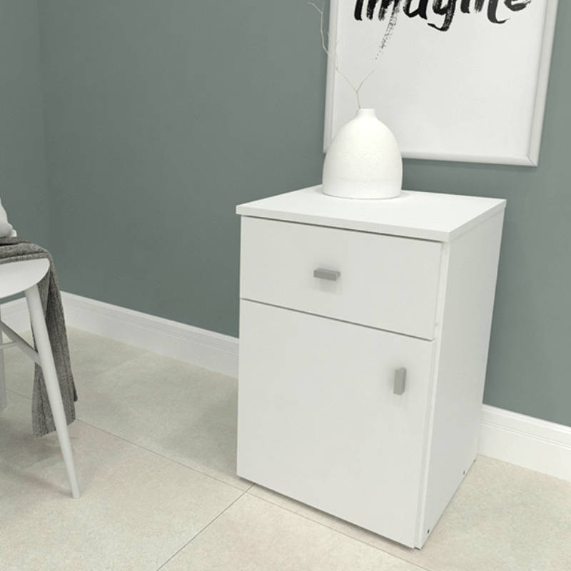 MESA DE LUZ E-MOSCONI 56247 PACK 1P 1C - BLANCO MATE 3