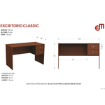 ESCRITORIO MOSCONI 57085 NEBR. NATURAL 3