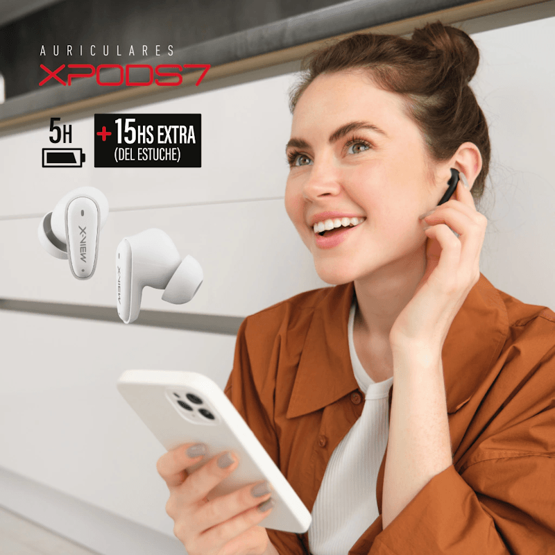 Auriculares Xpods 7 Negro 4