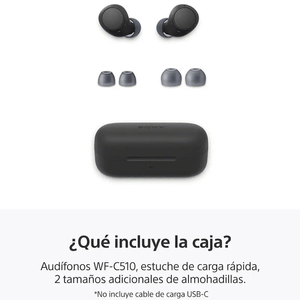 AURICULAR SONY IN EAR NEGRO WF-C510/BZ