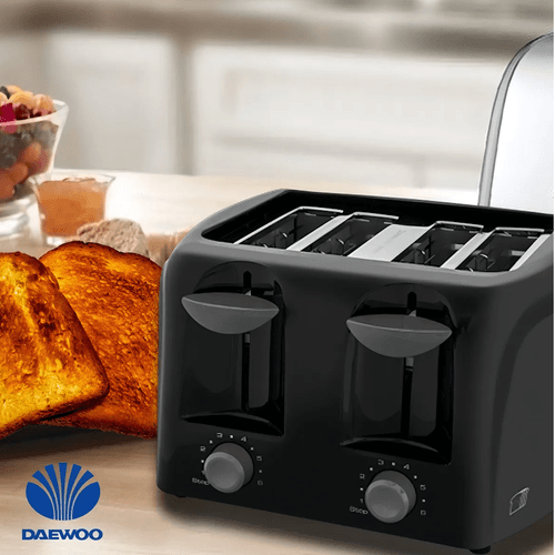 TOSTADORA DAEWOO 1400w NEGRA TO8221B