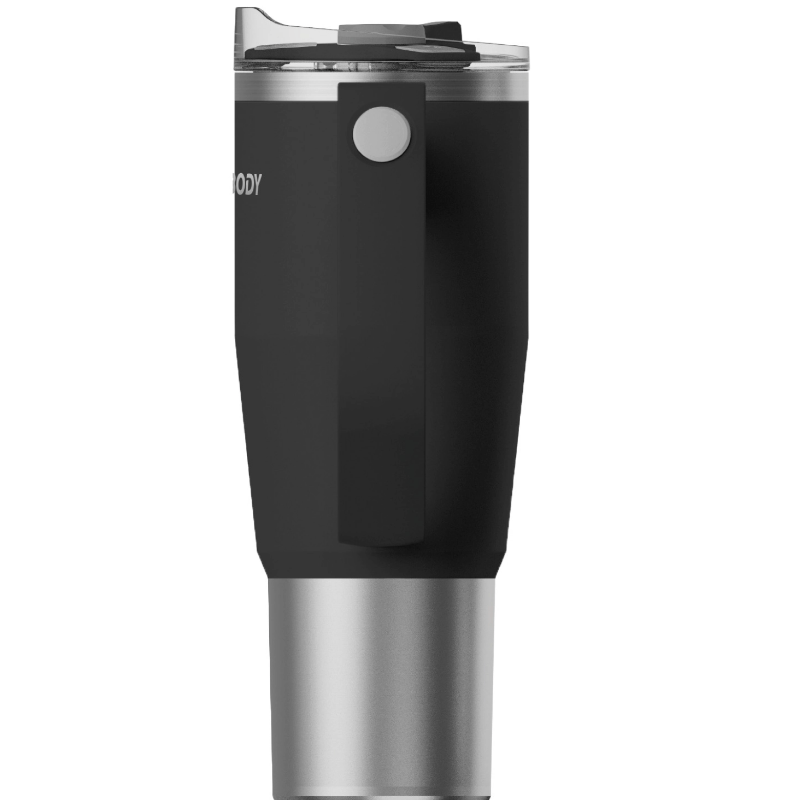 Vaso Termico Mug 950 ml. Manija giratoria NEGRO 2