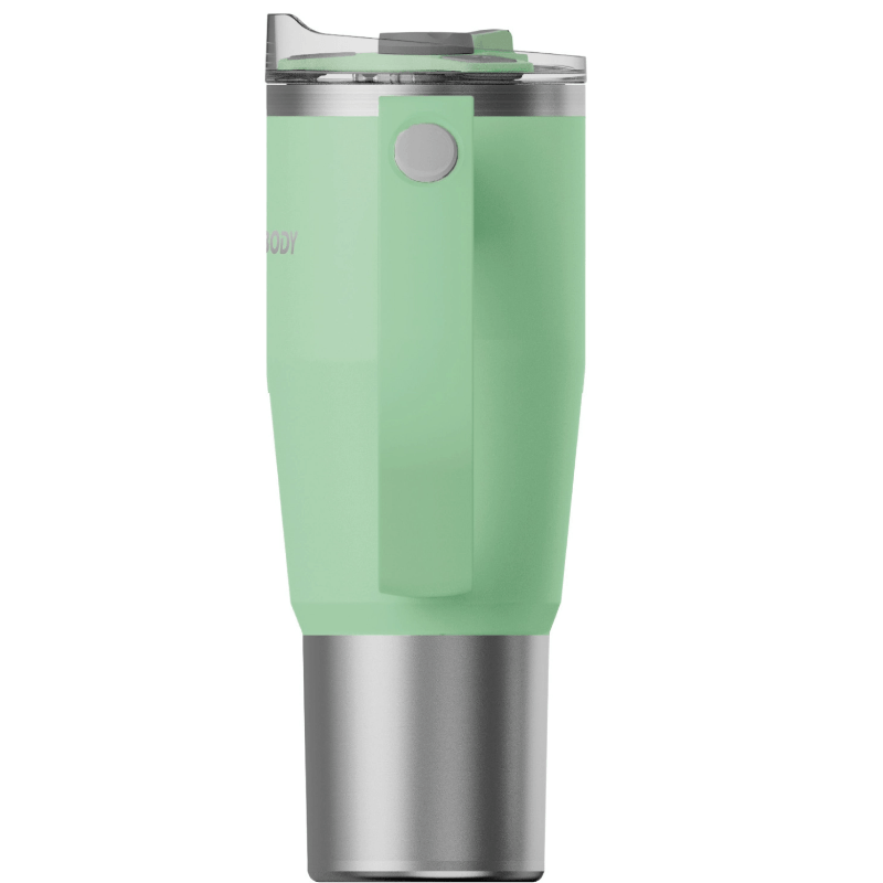 Vaso Termico Mug 950 ml. Manija giratoria VERDE 2