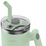 Vaso Termico Mug 950 ml. Manija giratoria VERDE 6