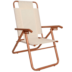 REPOSERA DESCANSAR 80041 PLEG. COBRE 5 POSIC. -CAÑO ALUM. 1 1/4" LINEA XL H/130 KG
