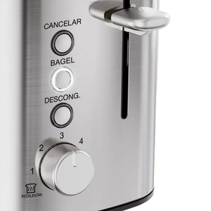 TOSTADORA LILIANA 880W ACERO INOXIDABLE AT918