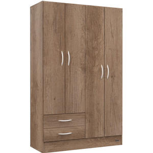 PLACARD E-MOSCONI 4 PUERTAS TONO GREI 181x113x46cm 57182