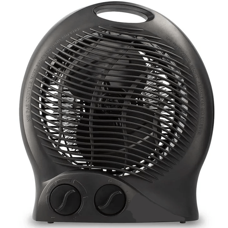 CALOVENTOR PANORAMIC REDONDO NEGRO 2000W 1