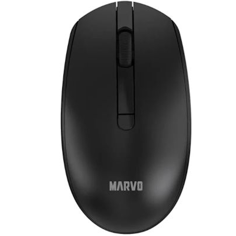 TECLADO Y MOUSE MARVO WS005 WIRELESS BLACK 3