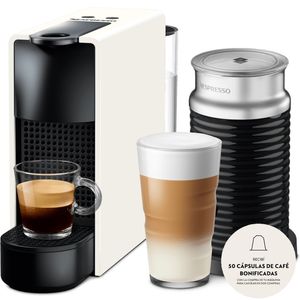 CAFETERA NESPRESSO ESSENZA MINI WHITE A3KC30 + AEROCCINO