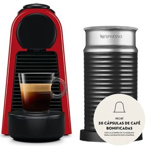 CAFETERA NESPRESSO RENE2 ESSENZA MINI RED A3KD30 + AEROCCINO