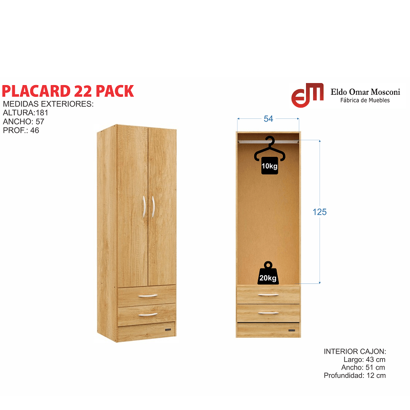 PLACARD MOSCONI 57164 3