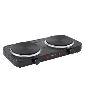 ANAFE ELECTRICO KANJIHOME DOBLE NEGRO HP2200BDD
