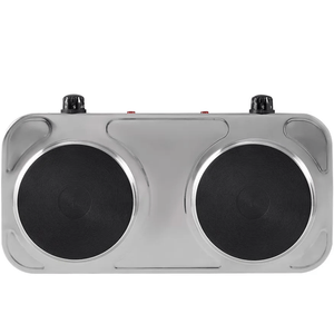 ANAFE ELECTRICO KANJIHOME DOBLE SILVER HP2200SSD