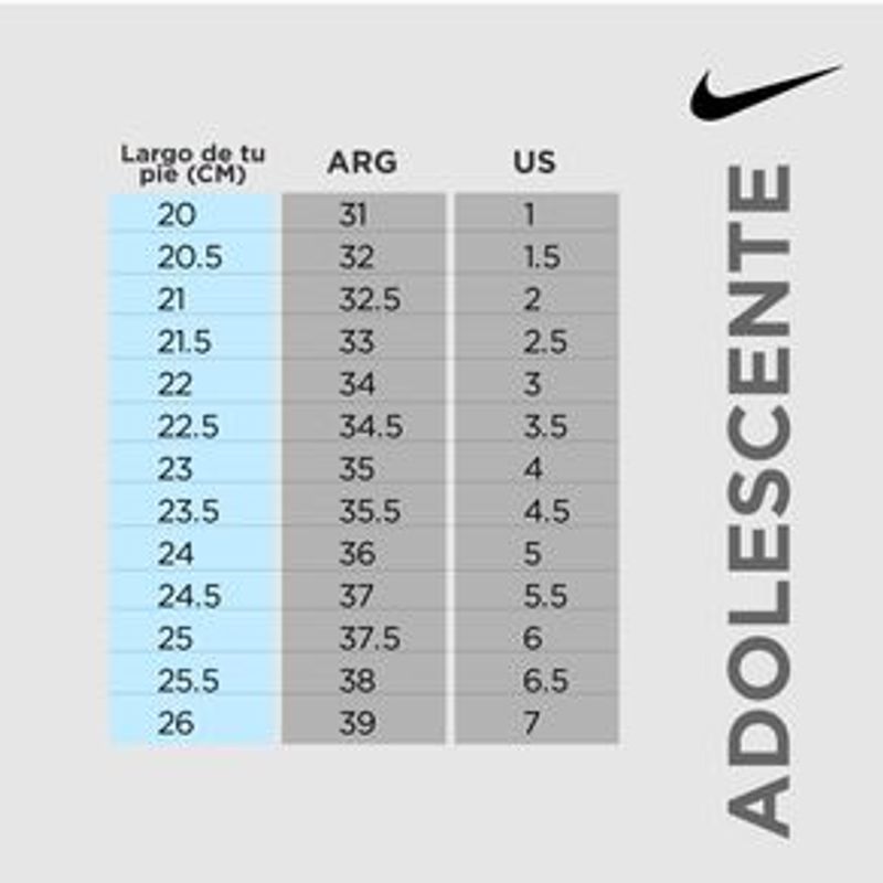 talles-Adolecentes-Nike