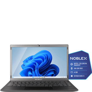 NOTEBOOK NOBLEX 14.1" INTEL CELERON 4GB/128SSD 91N14X1010