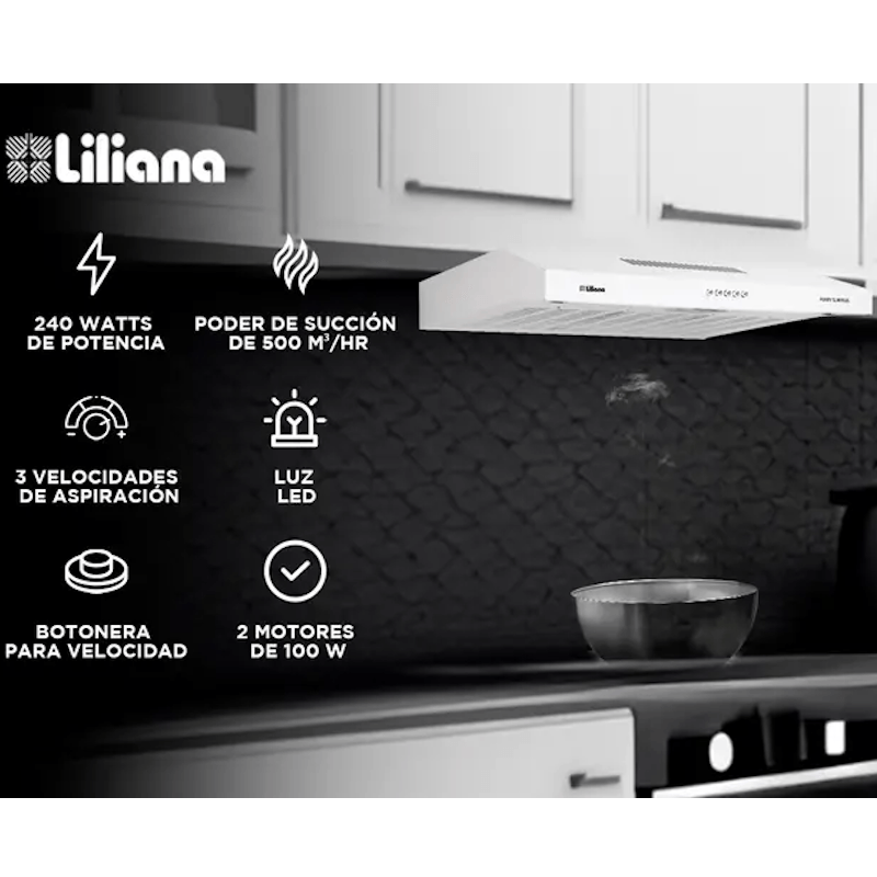 Purificador de Aire Liliana Purify Slim Plus KP982 240 watts 1