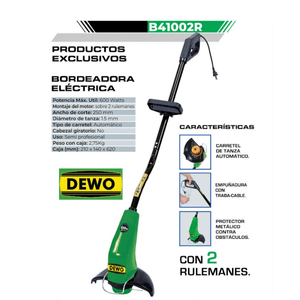 BORDEADORA DEWO 600w B41002RE