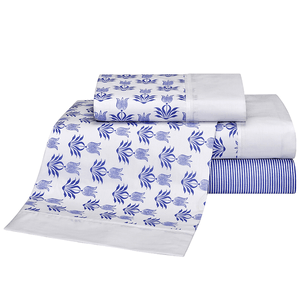 JGO DE SABANAS DANUBIO 1P 1/2 DRESSY 144 HILOS