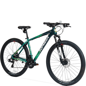 MTB R29 TOPMEGA SUNSHINE 21V CUADRO ALUMINIO VERDE TALLE L-20