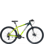MTB R29 TOPMEGA SUNSHINE 21V CUADRO ALUMINIO VERDE LIMA 10