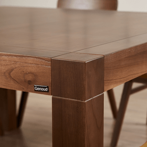 MESA GENOUD CONTEMPORANEA TONO ROBLE 145x85cm