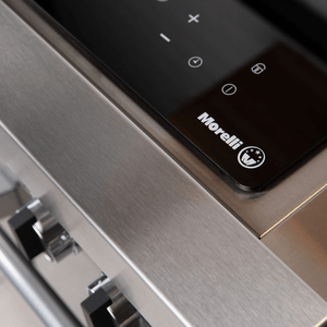 COCINA MORELLI DUPPLO 100CM GAS/ELECTRICA ACERO INOX. 18016