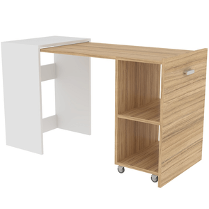 ESCRITORIO FIPLASTO PLEGABLE COCO/BLANCO ES0006