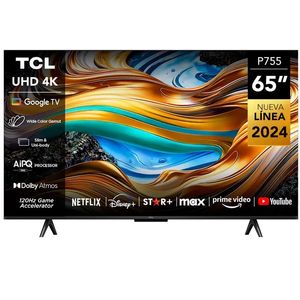 SMART TV TCL 65" 4K UHD GOOGLE TV L65P755