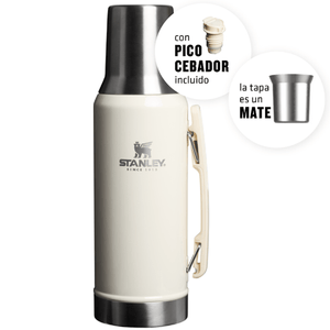 TERMO STANLEY 1.2L MATE SYSTEM CLASSIC CREAM GLOSS - CREMA