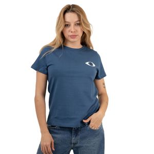 REMERA DRILLS OVER AZU MUJER