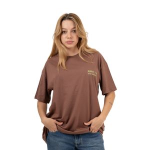 REMERA DRILLS OVERSIDE PSW MAR MUJER