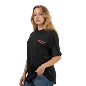 REMERA DRILLS OVERSIDE PSW NEG MUJER