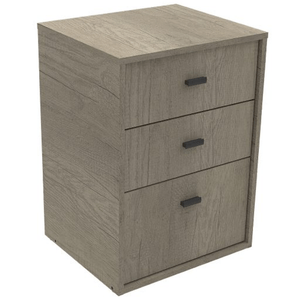 MESA DE LUZ E-MOSCONI 3 CAJONES BENETHON TONO NEBRASKA GRIS  82004