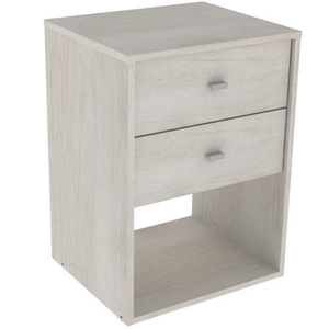 MESA DE LUZ E-MOSCONI 2 CAJONES MILENIAL EXPRESS TONO TISSA 57260