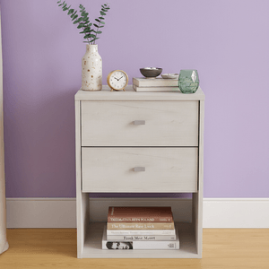 MESA DE LUZ E-MOSCONI 2 CAJONES MILENIAL EXPRESS TONO TISSA 57260