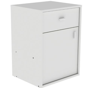 MESA DE LUZ E-MOSCONI 1PUERTA 1CAJON DAKAR PLUS TONO BLANCO 57266