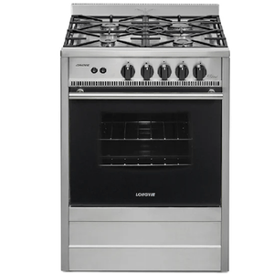 COCINA LONGVIE 60CM SEMI INDUSTRIAL ACERO INOX 31601XS "BISTRO"