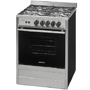 COCINA LONGVIE 60CM SEMI INDUSTRIAL ACERO INOX 31601XS "BISTRO"