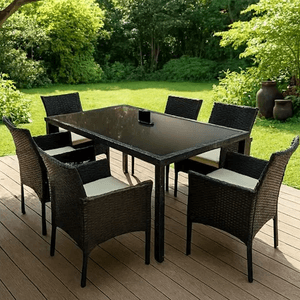 SET MICROBELL RATTAN 7 CUERPOS 3517