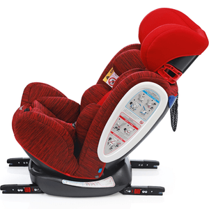 BUTACA FELCRAFT Z-26 ISOFIX 5 PTOS ROJA